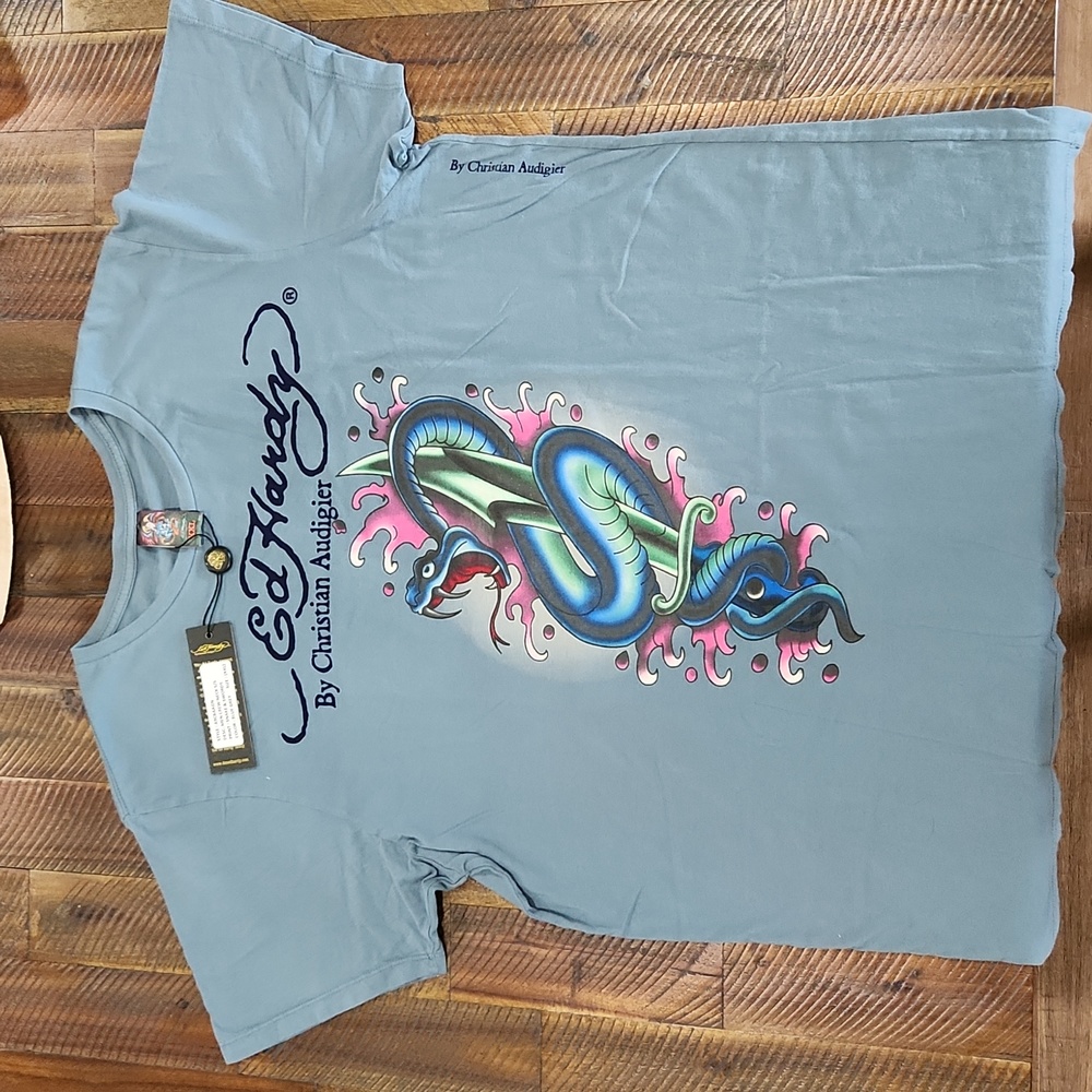 NWT - Sz XXL Ed Hardy by Christian Audigier t-shirt